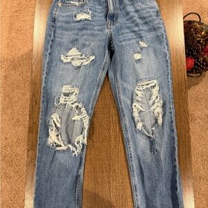 Aeropostale High-Rise Stretch Mom Jeans